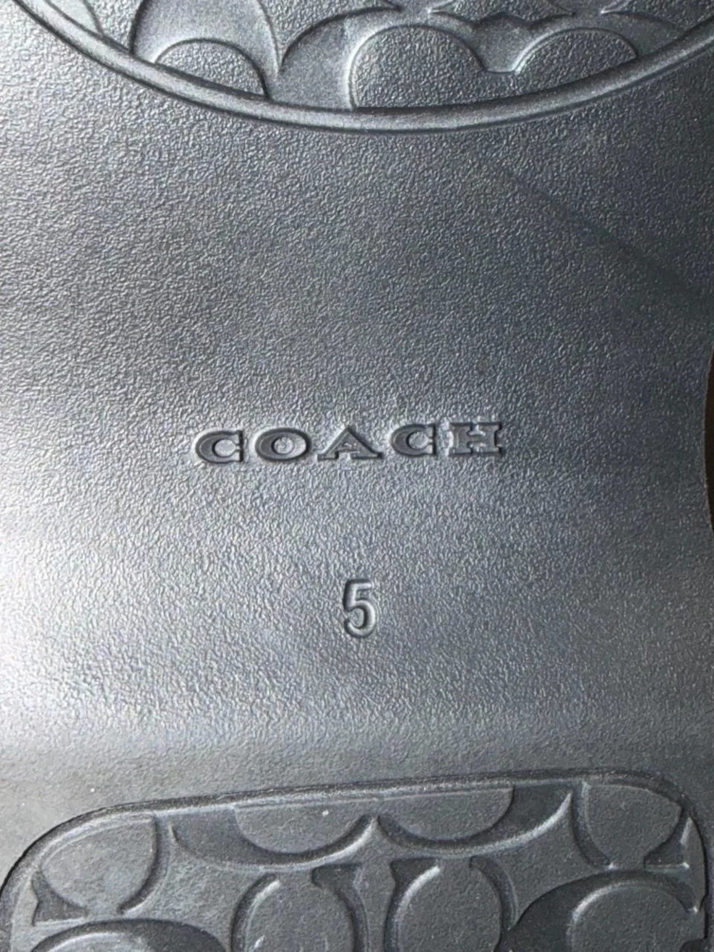 Coach Mary Jane flats size 5